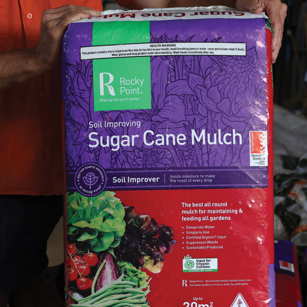 Sugarcane Mulch Bale Limberlost Garden Centre